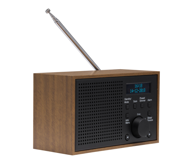 Denver Kompaktowe radio DAB+/FM Denver DAB-46 szare - 1535046 - zdjęcie 2